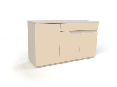 APARADOR 3 PUERTAS 1 CAJÓN 1500 CURVE CON FRISO