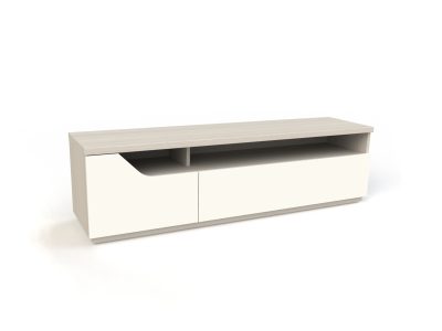 MUEBLE TV 1 PUERTA 1 CAJÓN 1600 CURVE