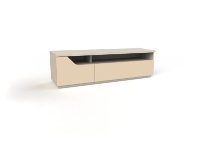 MUEBLE TV 1 PUERTA 1 CAJÓN 1600 CURVE