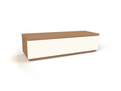 MUEBLE TV BAJA 1 CAJON 1200 CURVE