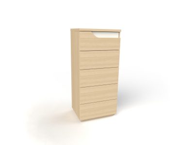 CAMISEIRO 5 GAVETAS CURVE