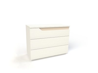 CÓMODA 3 GAVETAS CURVE