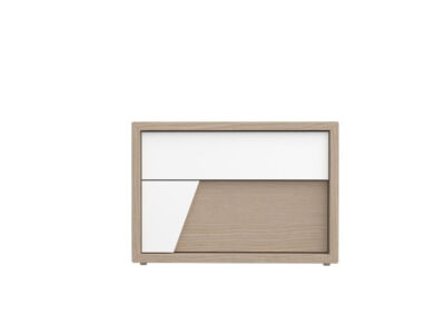 MESA CABECEIRA 2 GAVETAS UNO ESQUERDA